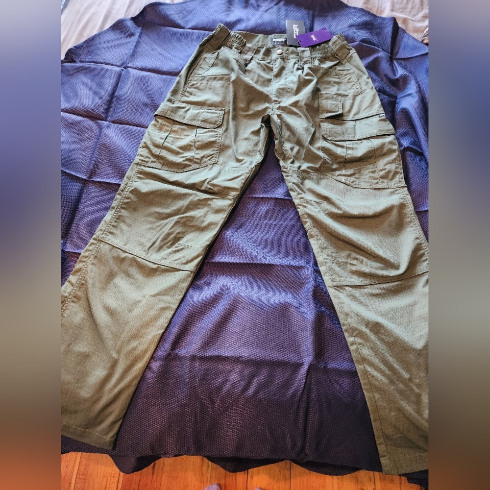 Mens Green Tactical Pants CGR